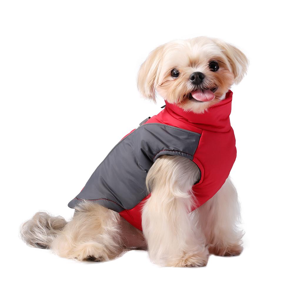 Winter Hundekleidung Hund Reflektierende Warme Jacke Mantel für Kleine Mittelgroße Hunde Katzen Weiche Fleece Outfits Chihuahua Yorkshire Kostüme