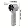 LED Powered Mini Portable Fan Small Size USB Rechargeable Mini Fan  Display Use