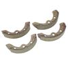 4pcs Brake Shoes Set 101823201 Front Rear Replacement for Club Car DS Precedent 1995‑Up