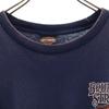 Harley Davidson Back Print BOURBON STREET Short Sleeve T-shirt XL Navy Men's Used