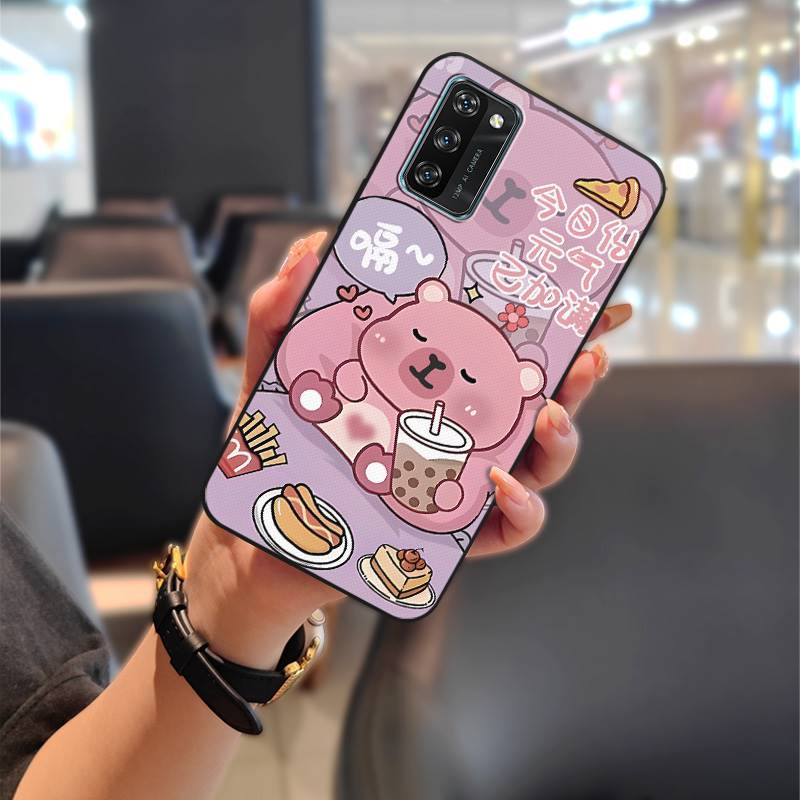Durable Back Cover Phone Case For Blackview A100 Waterproof Shockproof Graffiti Anti-knock Cartoon Phone Pouch Full Wrap