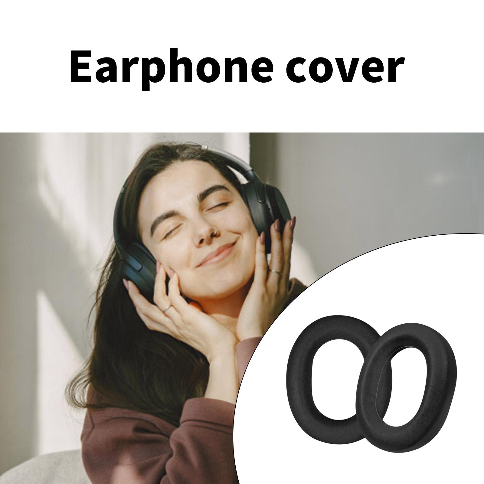 

Superior Comfort Ear Cushions Comfortable Sponges Earpads Ear Cover for Headsets Earpads,Easy to Replace Long last чорний