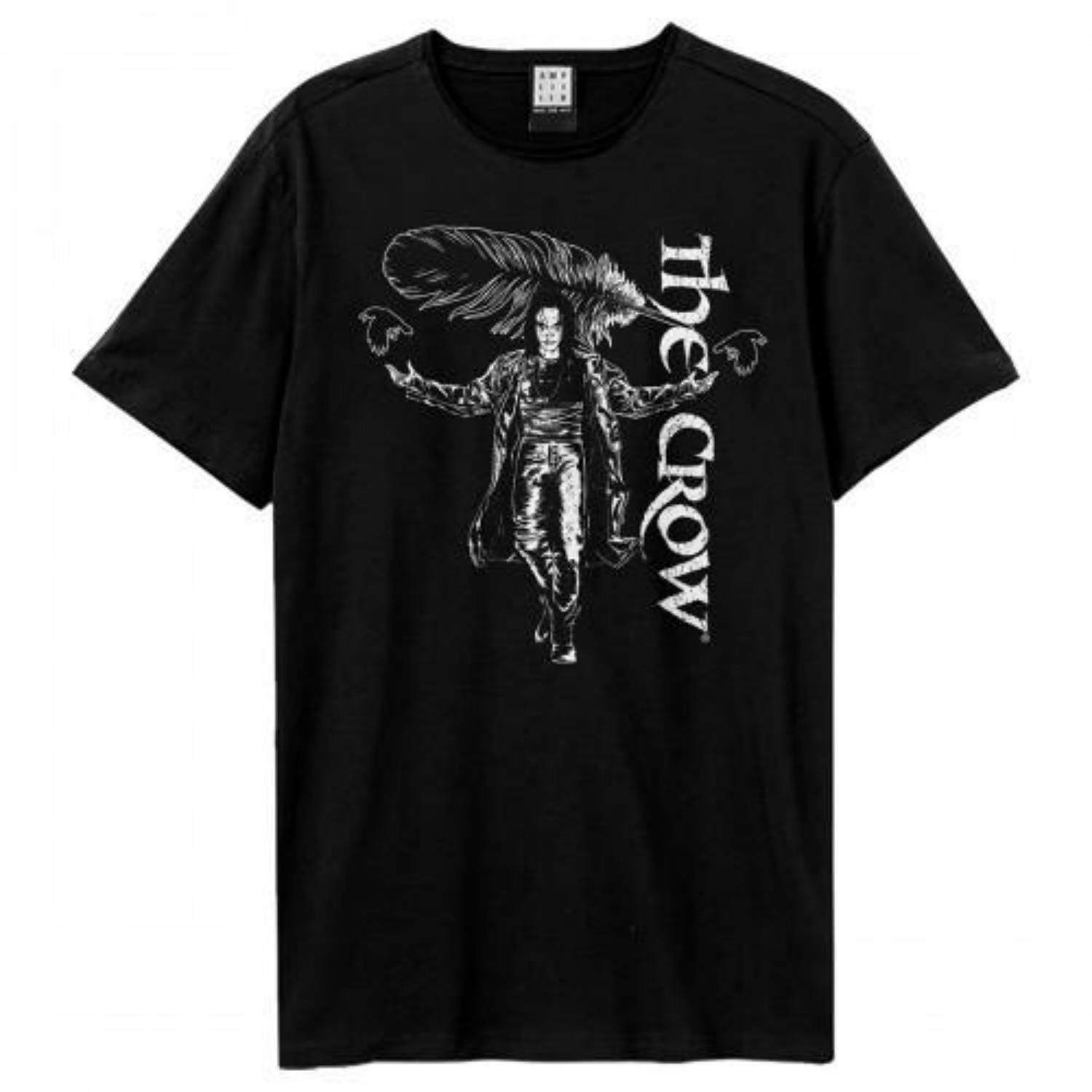 Amplified Unisex Adult Collage The Crow T-Shirt S