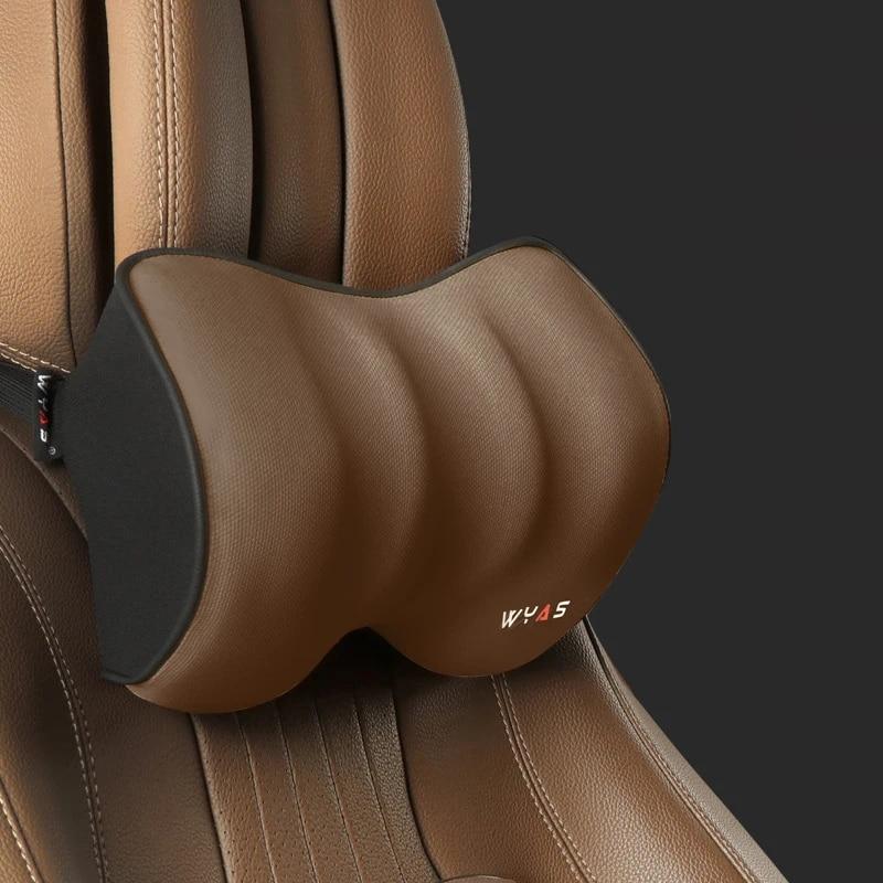 Car Driver Pillow Space Memory Foam Car Lumbar Support Back Cushion Car Seat Neck Pillow Washable Auto Pillow Cushion