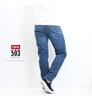 Edwin Jeans 503 Slim Tapered Denim Pants Made In Japan E50312 Mid Blue 28 Men's