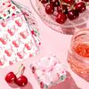 Birthday Party Decoration, Double Adhesive Paper, Pink, Cherry, DIY Gift Box, Packaging Paper, Party Decoration Supplies