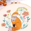 1Pc DIY Embroidery Cross Stitch Kit for Beginners-Handmade Fox Owl Butterfly Deer Pattern