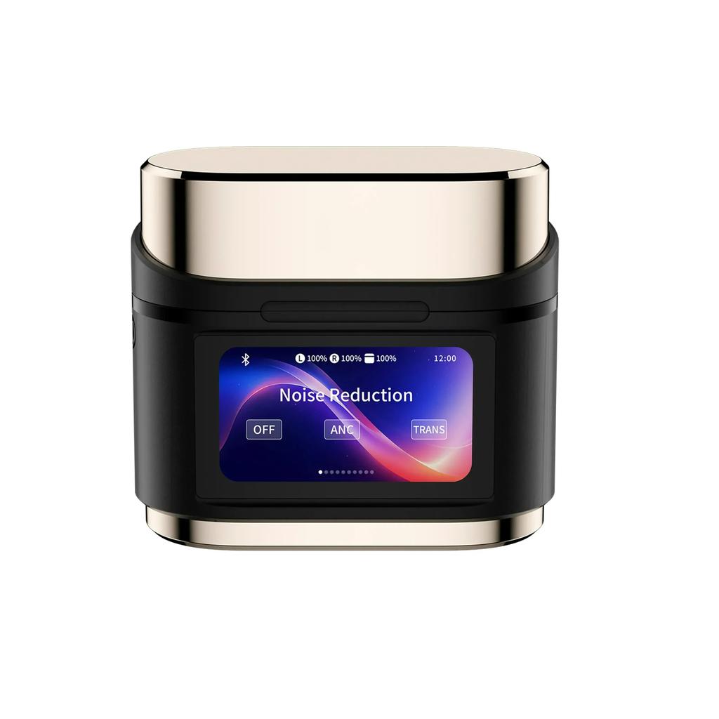 Wireless Bluetooth 5.4 Earphones BD2 ANC Earbuds Noise Reduction ENC Digital Display Screen with Different Sound Quality Headphones for Android iOS