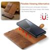 DG.MING for Sony Xperia 10 VI Case Removable 2 In 1 Split Leather Flip Phone Cover