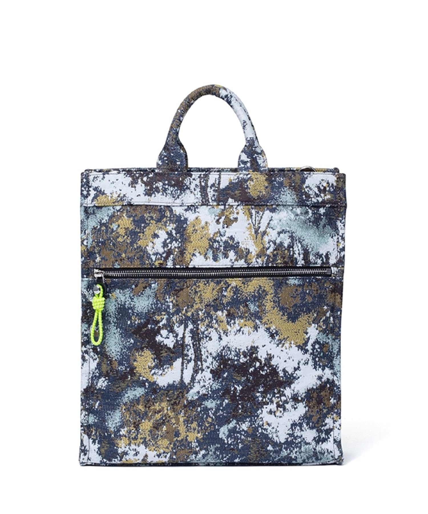 

MANIUNO NOVATEX Vertical Square Tote Italian Black Bag, Unisex, Fabric, Textured, Friction-Resistant,