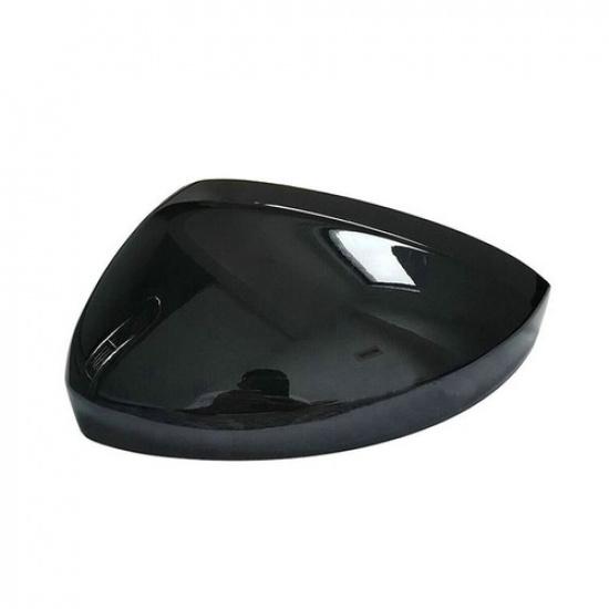 Gloss Black Left Mirror Cap Cover Replacement For Volkswagen Tiguan MK2 2017-20