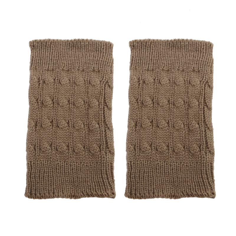 Women's Knitted Leg Warmer Winter Short Leg Warmers Boot Cuffs Fashion Thermal Ladies Legging Foot Warmer