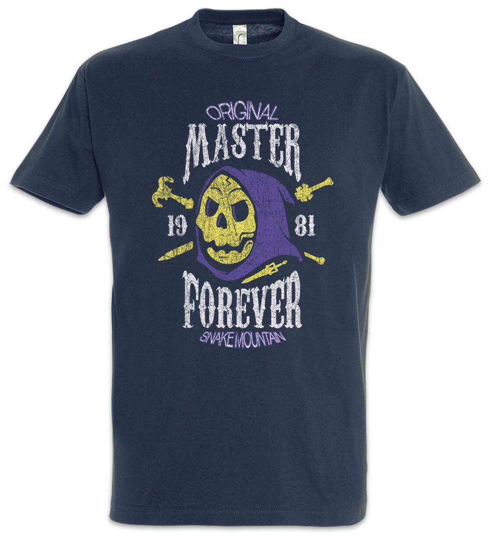 Evil Master Forever T-Shirt Gaming Fun Games Gamer Skull Retro XXXXL