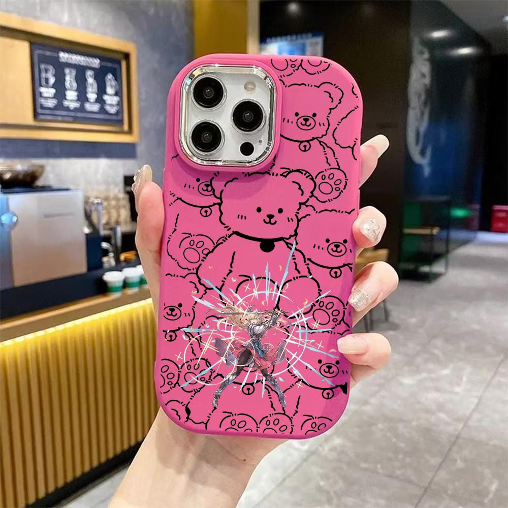 Phone case: 2D flat design suitable for iPhone 18 17 16 15 14 13 Pro protective case, couple style, classic battle, Christmas and Halloween gifts