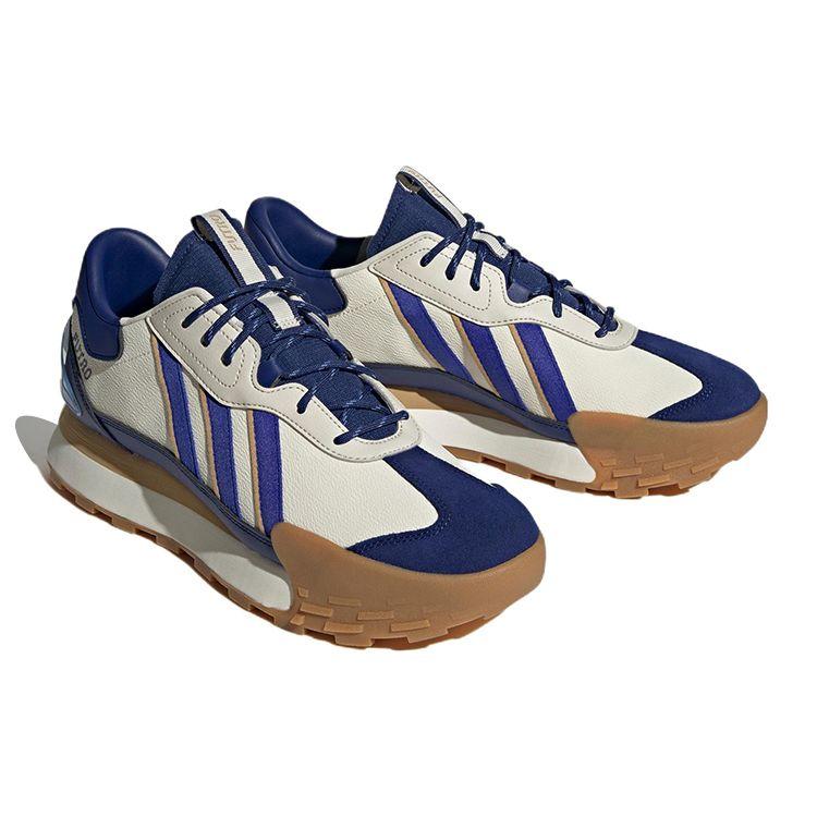 Adidas Neo Futro Mixr Fabric Sneakers Non-Slip Wear-Resistant Lightweight Low-Top Casual Shoes Unisex Sneakers White Blue Brown HQ4580