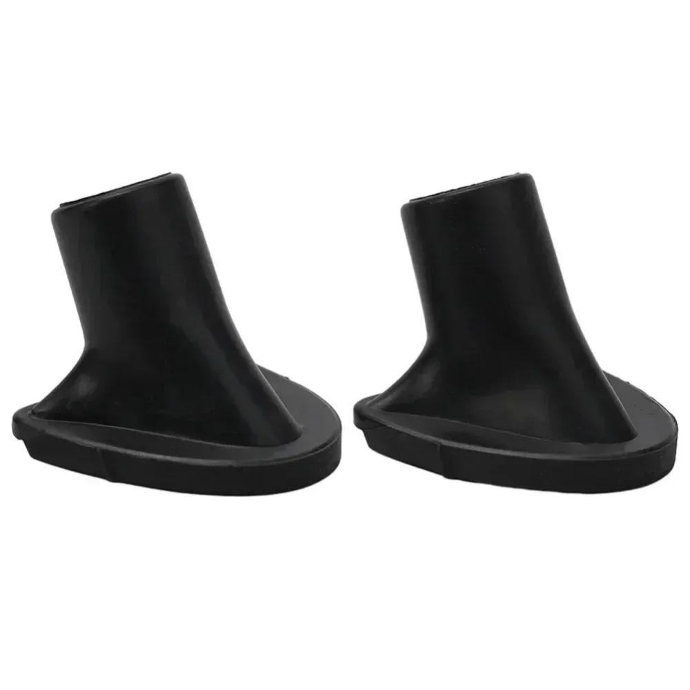2PCS Golf Bag Feet Replacement - Anti-Slip Rubber Pads w/Tool-Free Install, Universal Fit for Stand Bag Legs