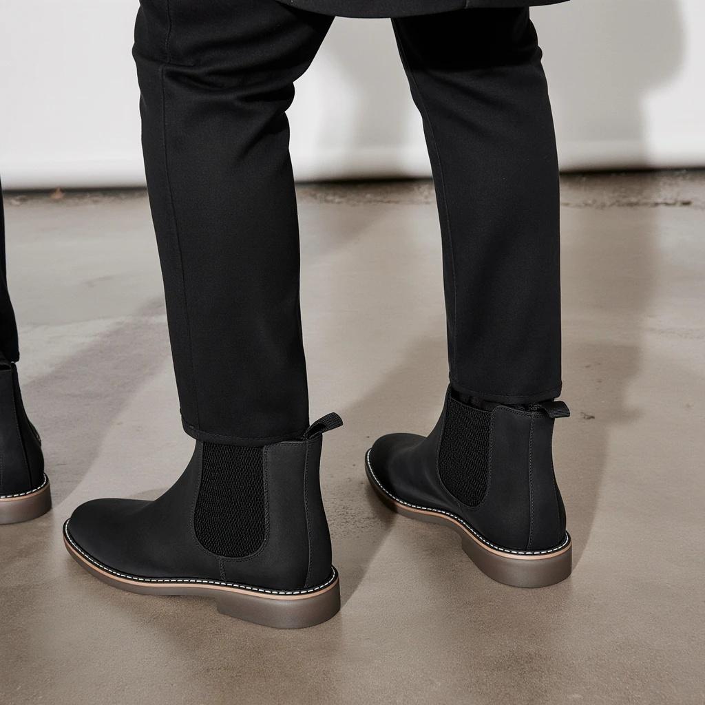 Chelsea Boots Men 2026 Comfortable Brand Fashion Chelsea Boots