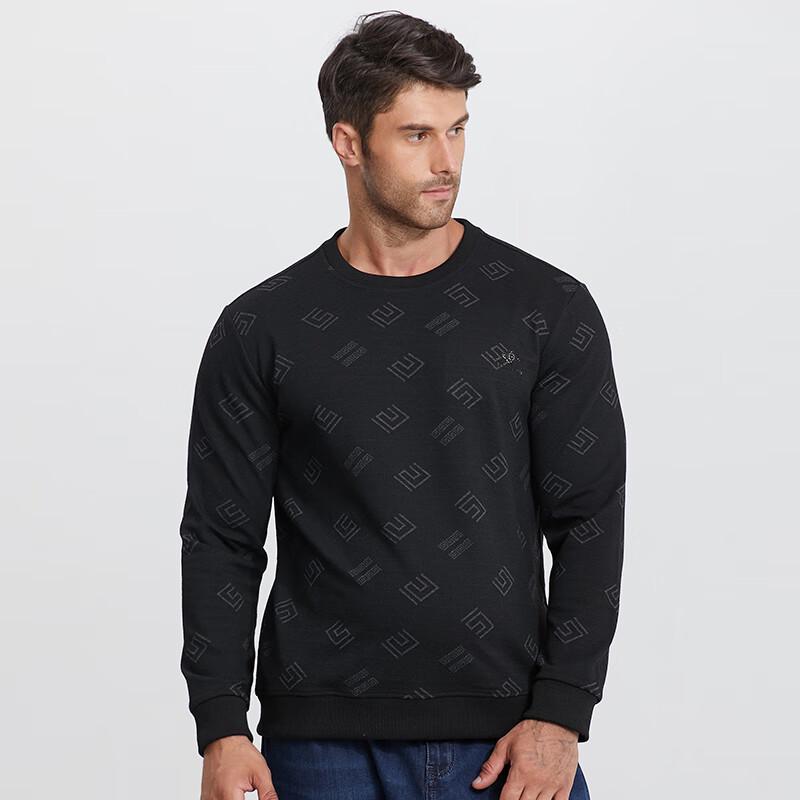 Men's Plus Size Round Neck Sweatshirt