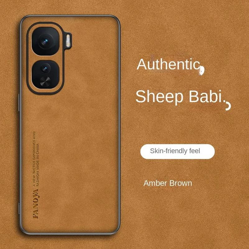 Etui skórzane Skinsheep do IQOO Neo 10 Pro NEO10 9 Pro matowe silikonowe etui ochronne na aparat do Vivo Iqoo 13 Pro 12pro Z9 Turbo Plus