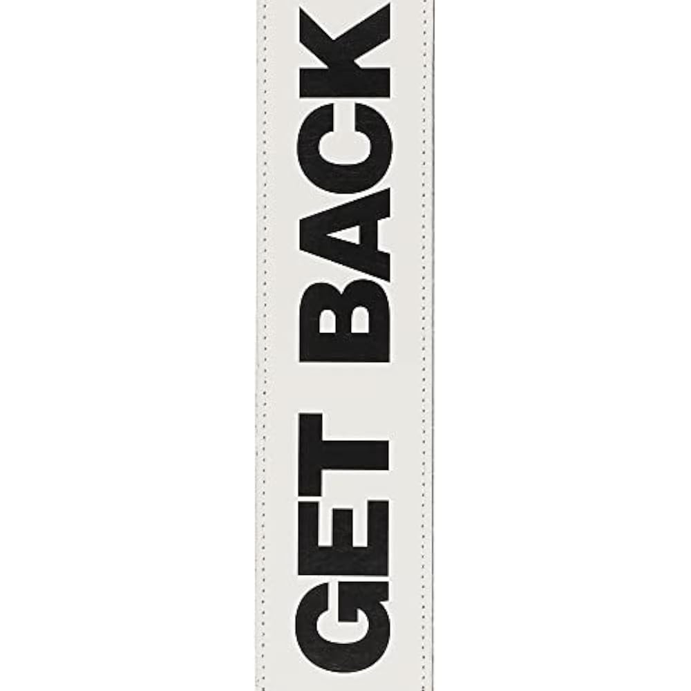 D'Addario Daddario Guitar Strap The Beatles “Get Back” Strap 25LB11 Vegan [Domestic Genuine]