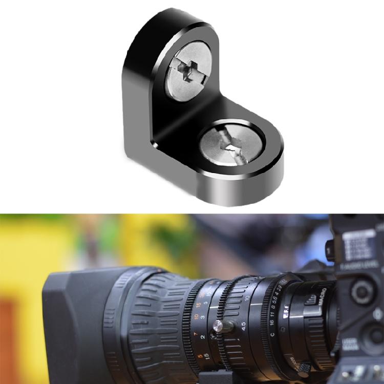 Adapter Uchwyt Mocowanie Kamery ze Stopu Aluminium Kątowy Uchwyt Przedłużający Kamerę