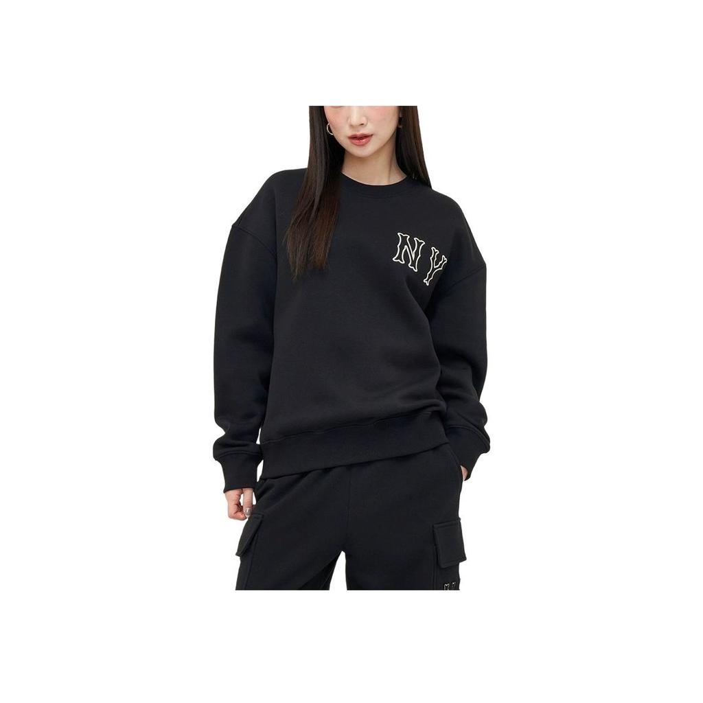 New MLB New York Yankees Sweatshirt Unisex Black 3AMTB3146-50BKS