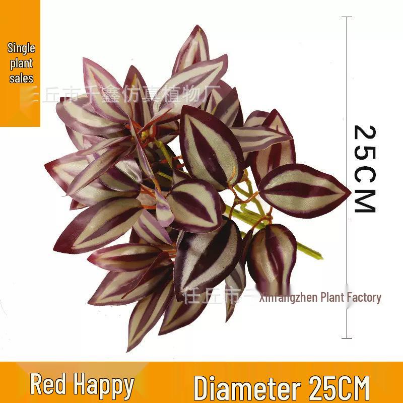 Simulation Pothos Monstera Persian Leaf Artificial Green Plant Wall Decor for Shopping Mall, Restaurant, or Bouquet Display.