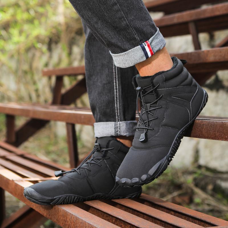 Boots Men's Women Nonslip Winter Shoes For Men Waterproof Ankle Boots Winter Boots Male Snow Botines Hiking Boots Femininas 2024