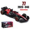 APTJ4 Bburago 1:43 F1 Red Bull Ferrari Mercedes Benz Aston Martin McLaren Alfa Romeo Legierung Luxusauto Druckguss-Automodell Spielzeugserie
