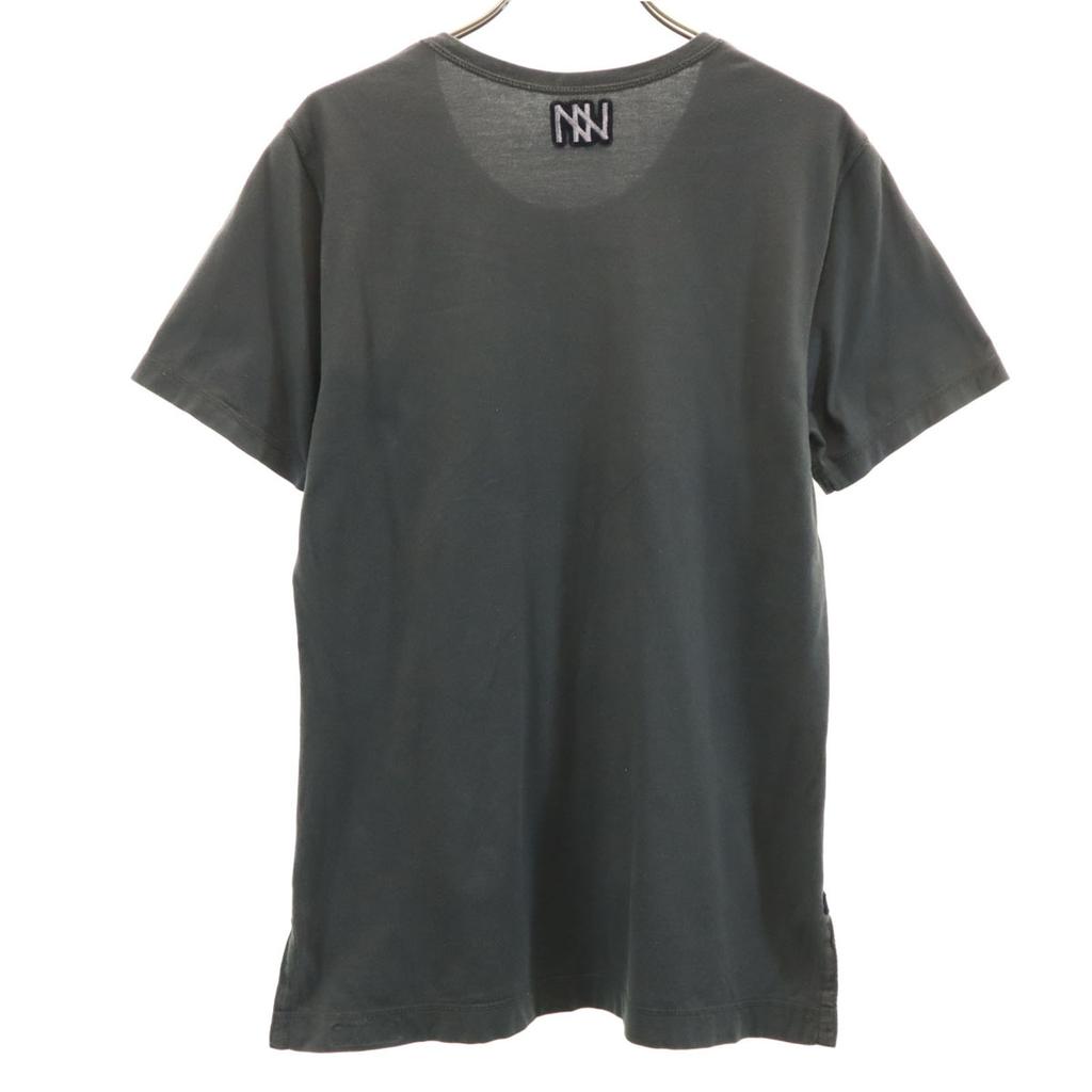 Mademoiselle NON NON made in Japan Short sleeve T-shirt 38 charcoal Women Used