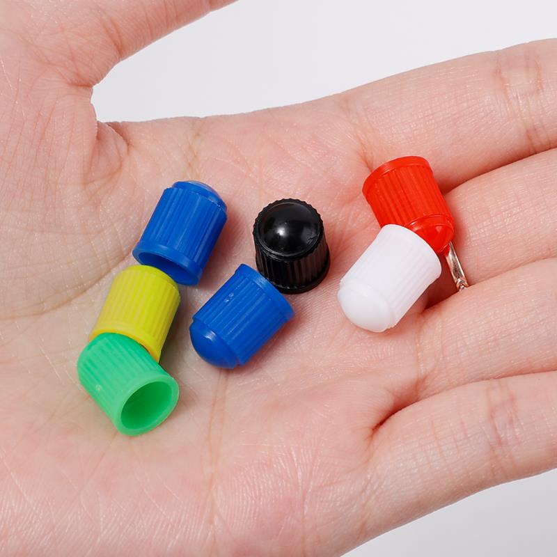 Tire Valve Dust Caps Stem Covers Plastic Car Wheel Tire Valve Tyre Stem Air Caps Auto Bike Bicycle Truck Motorcycle Accessories Stem Caps1