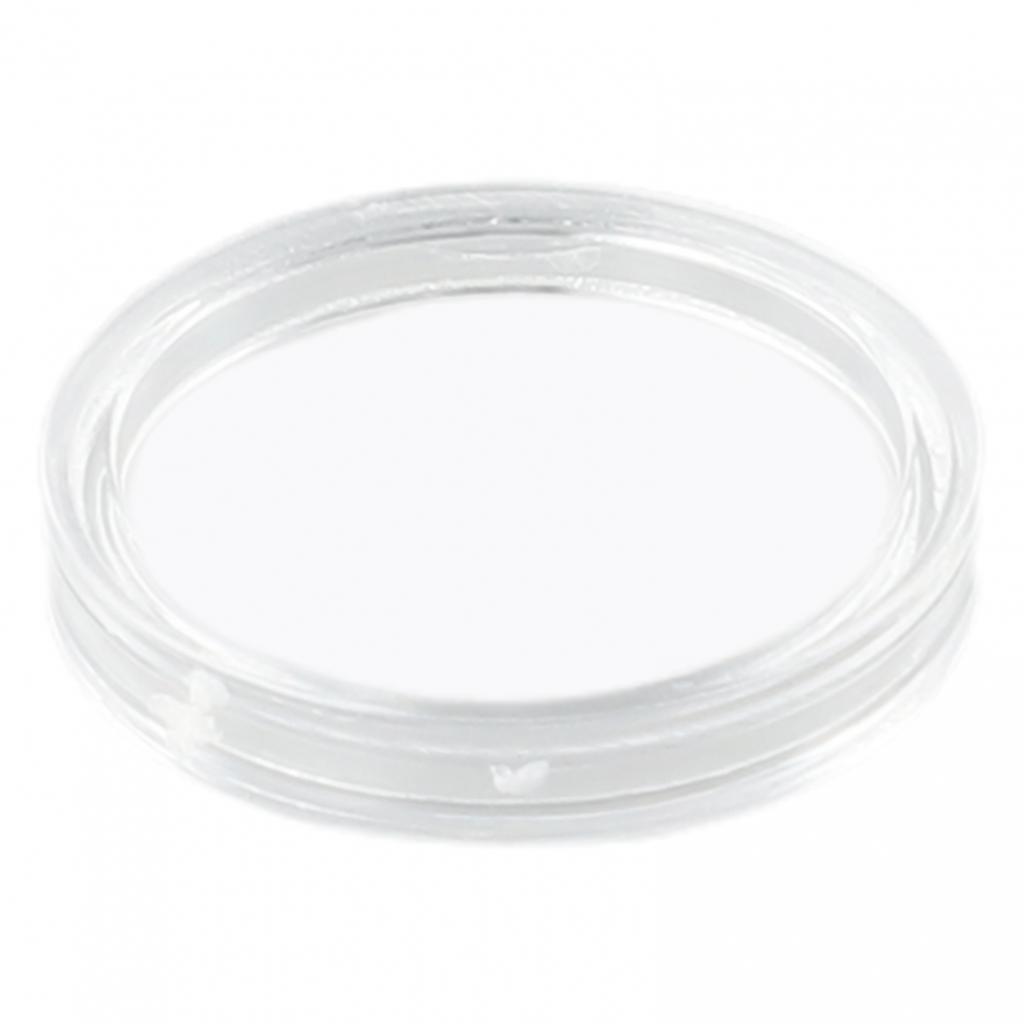 Case Coin Holders Protection Collections Gifts Display 100pcs 21mm Clear