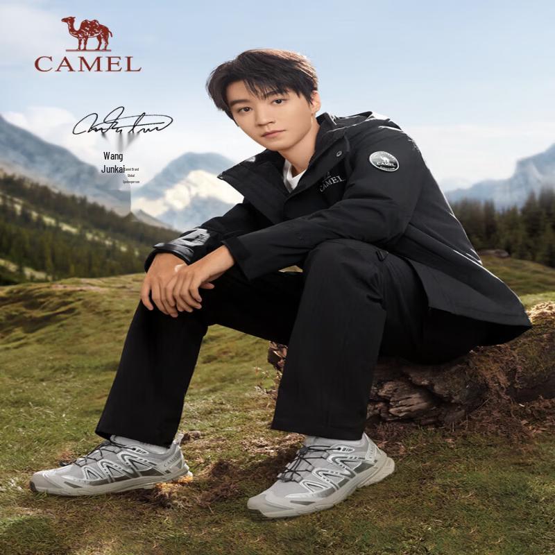 Camel Men's 3-in-1 Waterproof Hardshell Jacket with Fleece Liner