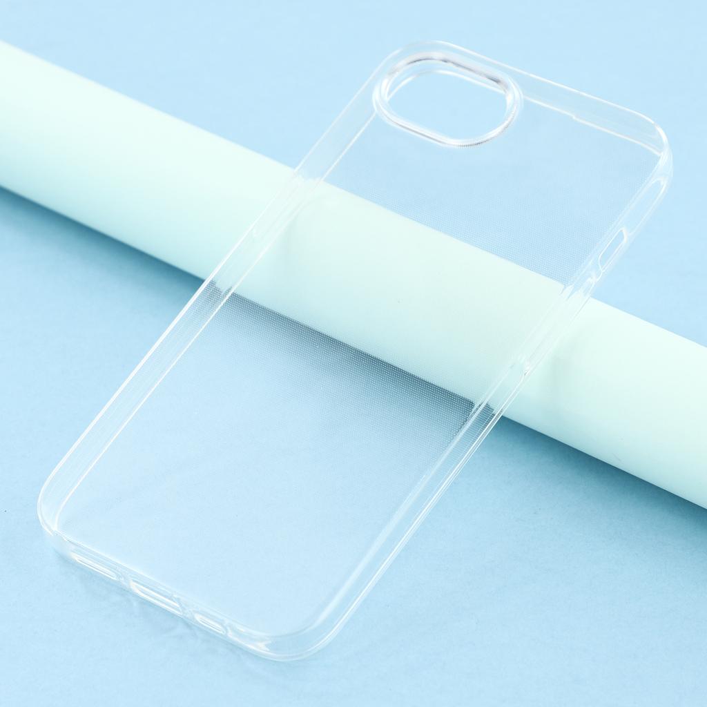 Pentru iPhone 16e Husă Slim Fit Transparentă Moale TPU Acoperire Telefon