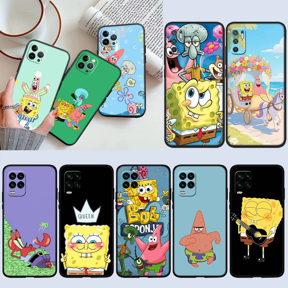 SpongeBob Patrick Star Case for Samsung Note 20 10 S25 Plus Ultra Lite FE M20 M21 M30 M31 M51 A11 A26 A51 A52 A53 A56 A70 A71 A72 A73