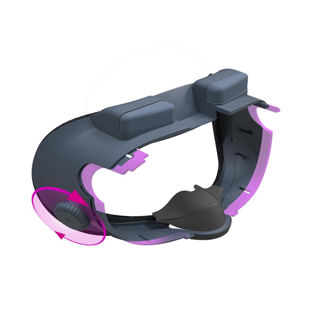 For Meta Quest 3 Air Circulation Face Cover VR Headset Replacement Facial Interface Mask For Meta Quest 3 Accessories