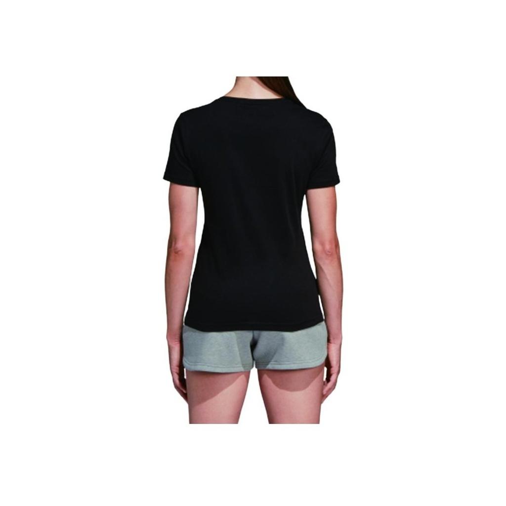 Adidas Training Round-Neck Short-Sleeve T-Shirt Women Tops Black CD1952
