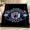 FC Manchester blanket Flannel Blanket Soft Cozy Plush Throw for Sofa Bed Lightweight Home Decoration Outdoor camping