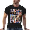 Patrick Swayze Foto Collage T-shirt Zomer Casual Los T-shirt