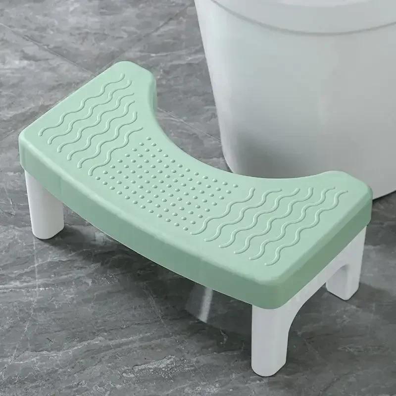 1 PCS Toilet Squat Stool Removable Non-slip Toilet Seat Stool Portable Squat Stool Home Adult Bathroom Accessories
