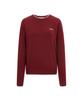 Antomas Spaceship Double Sleeve Round Neck Knit Women'S - Wine