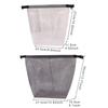 Large Capacity Waterproof Storage Bag Portable Travel Handbag Storage Bag for Makeup Toiletries Clothes Transparent Mesh Pouch