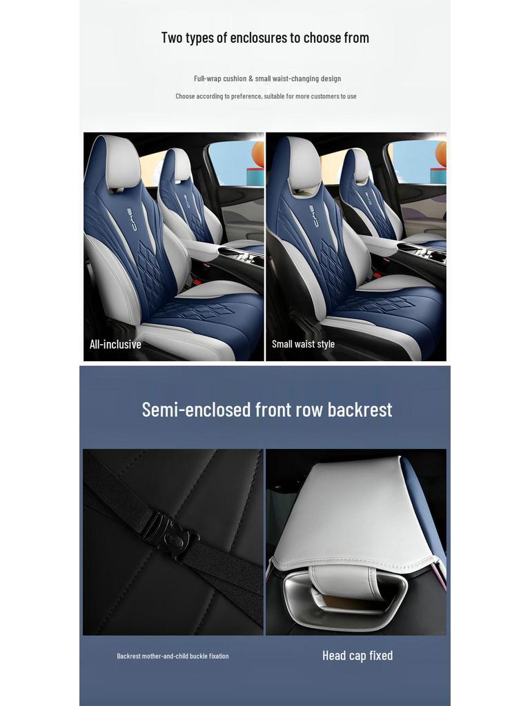 2023 BYD Dolphin Celoroční Módní Potah Sedadla – Verze s Plným Obalem