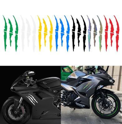 Autocolant Universal Motocicletă Mașină Gheară Monstru Zgâriat Dungă Decal Marker Reflectorizant Impermeabil Accesorii Decorare Moto