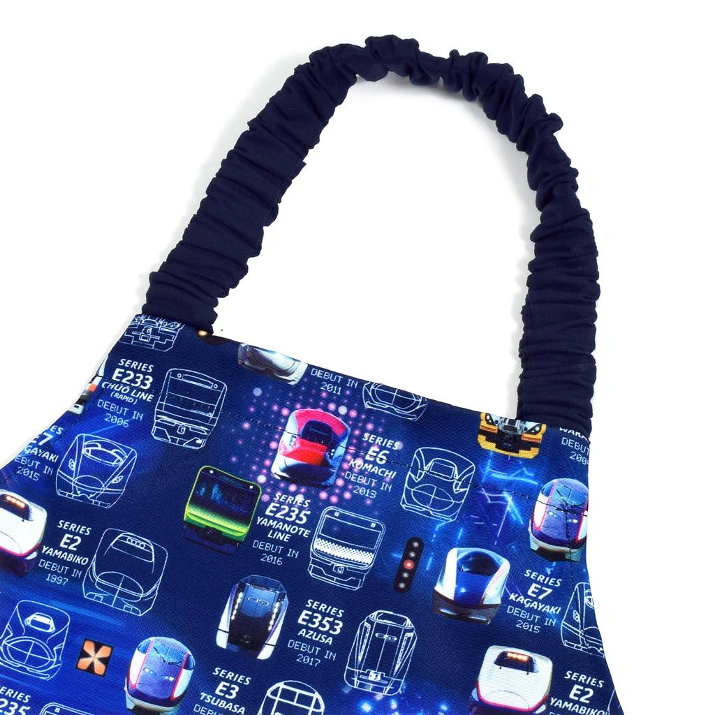 COLORFUL CANDY STYLE Apron train face collection East Japan commercialization license set of for bandana kids elementary school elementary school