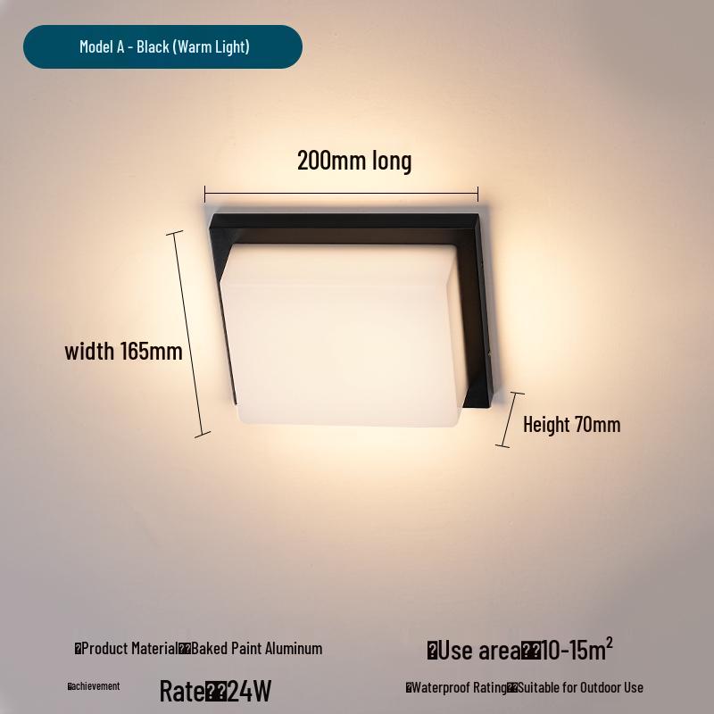 Super Bright Insect-Proof Outdoor Ceiling Light for Greenhouse, Balcony, Corridor, Eaves, Gazebo, Terrace, Foyer