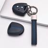 Key Cover for Toyota Hilux Yaris Corolla Rav4 Vigo Vitz Echo Classic with Keychain Anti-Scratch Guard Shockproof Protection Soft Grip Texture