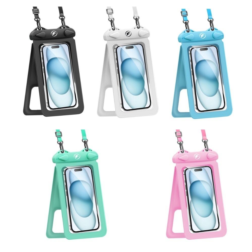 Transparent Mobile Phone Waterproof Bag Double Pocket Waterproof Phone Pouch  Cell Phone