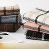 New Korean Style Imitation Cashmere Scarf Plaid Thickened Cold Proof Shawl Student Long Autumn and Winter Warm Scarf