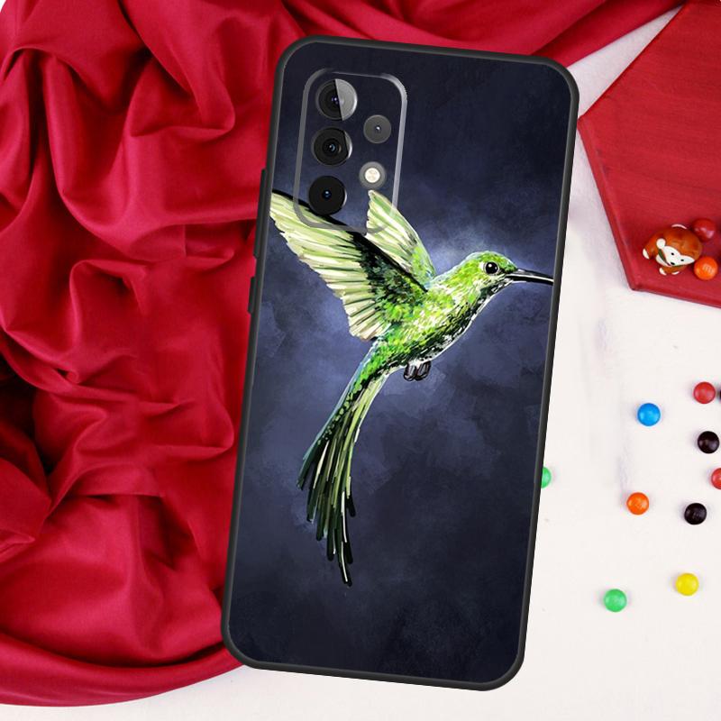 Lovely Birds Hummingbird For Samsung Galaxy A52 A32 A22 A54 A14 A16 A26 A36 A56 A55 A35 A05 A06 A15 A53 A33 A13 Case